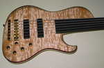 High Gloss 6-String Body Quilted Maple - Amaranth