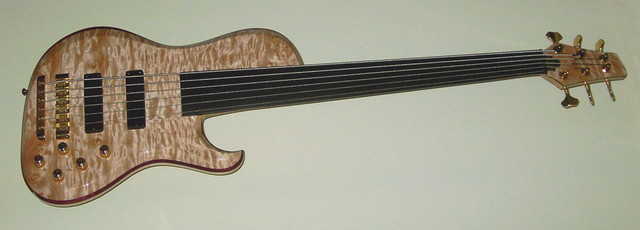 High Glossy 6-String fretless