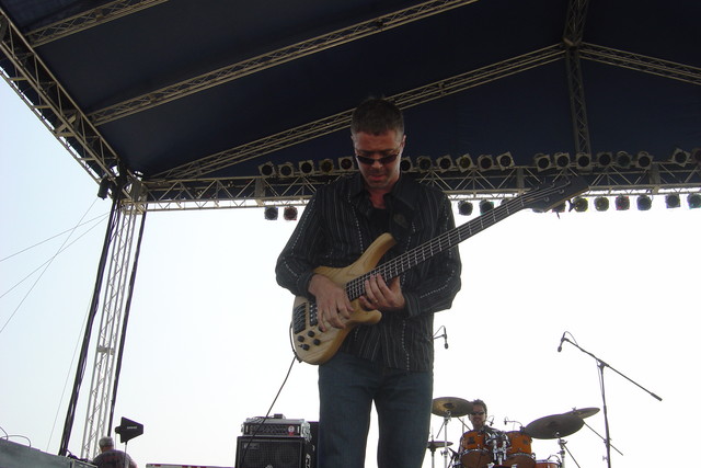 JK Kleutgens with OC 5 
NYC Liberty Jazz Fest

