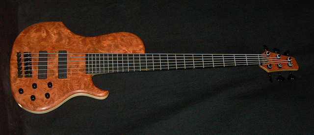 The Base Pommele-Bubinga Top
