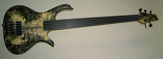 Jonas 5-String Fretless
Buckeye Burl