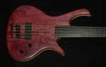 Jonas 5-String Fretless
lined Ebony Fingerboard
Amaranth Top